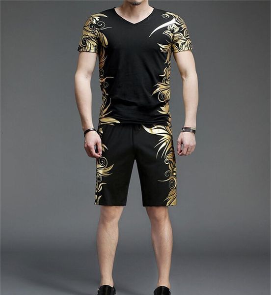 2020 summer 2pc sporting suit short sleeve men tracksuit, Gray
2020 summer 2pc sporting suit short sleeve men tracksuit, Gray