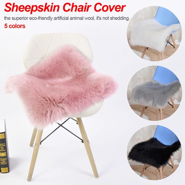 5 color super soft faux sheepskin washable carpet warm hairy seat pad fluffy rugs faux mats for floor chairs sofas cushions
5 color super soft faux sheepskin washable carpet warm hairy seat pad fluffy rugs faux mats for floor chairs sofas cushions