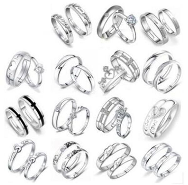 925 sterling silver jewerly rings diamond engagement ring & wedding band couple ring set lovers rings mix 31 styles
925 sterling silver jewerly rings diamond engagement ring & wedding band couple ring set lovers rings mix 31 styles