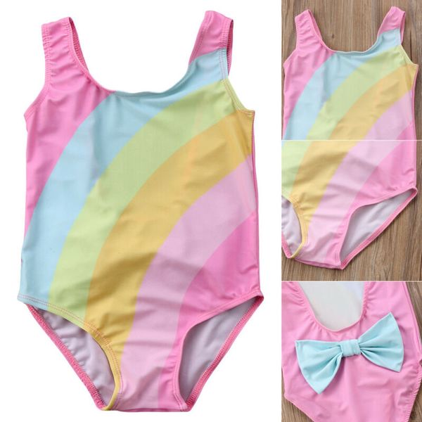 kids baby girl bikini rainbow backless bowknot swimwear swimsuit beachwear 1-6t
kids baby girl bikini rainbow backless bowknot swimwear swimsuit beachwear 1-6t