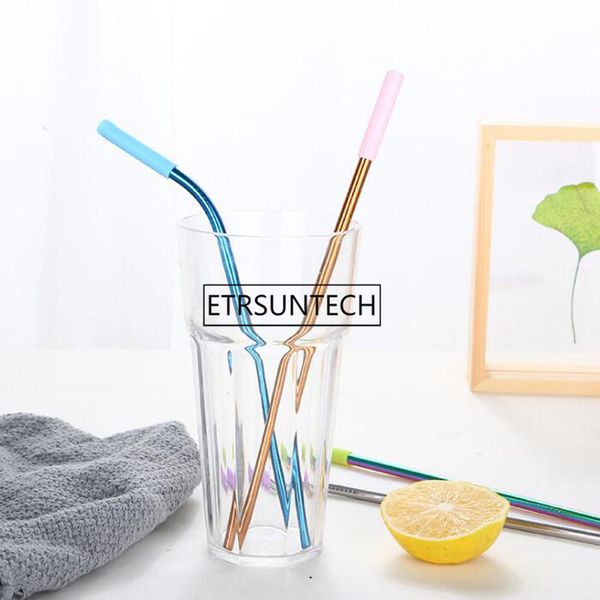 stainless steel straw colorful straight&bend drinking straw with silicone tips bar accessories 267x6mm 500pcs
stainless steel straw colorful straight&bend drinking straw with silicone tips bar accessories 267x6mm 500pcs