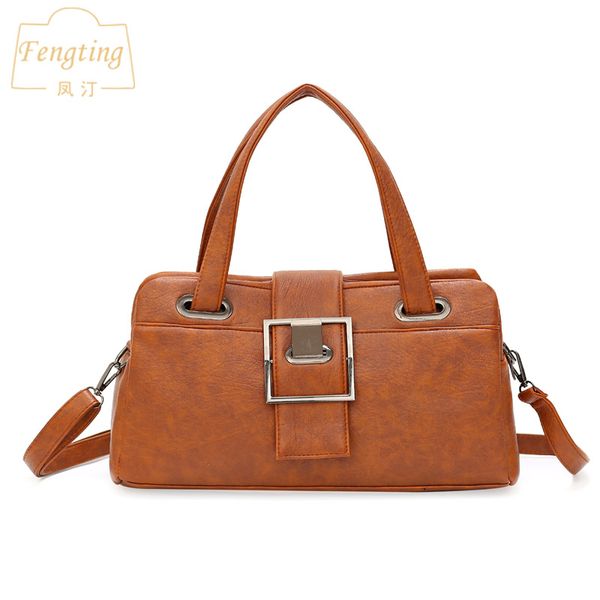 boston bag new vintage shoulder bag casual handbag women zipper and hasp fashion small fengting ftb114
boston bag new vintage shoulder bag casual handbag women zipper and hasp fashion small fengting ftb114