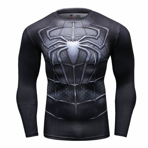 red plume men's spider hero sports cold thermal compression baselayer long-sleeved tee, Black;blue
red plume men's spider hero sports cold thermal compression baselayer long-sleeved tee, Black;blue