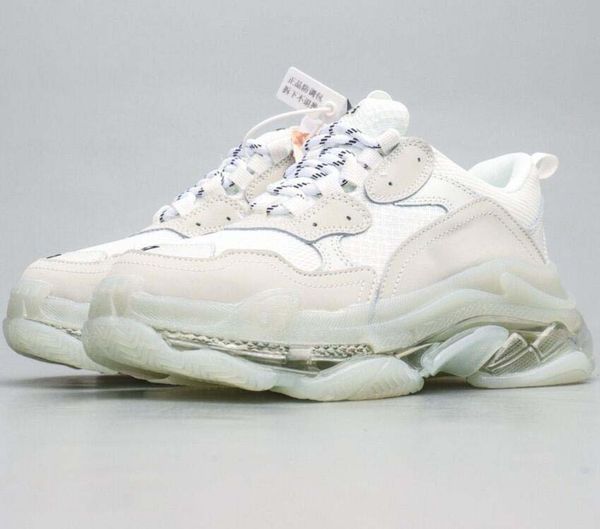 paris 17fw triple s 3.0 sneaker mens and womens designer shoes triple s clear sole white black green luxury designer trainers 36-45 a3
paris 17fw triple s 3.0 sneaker mens and womens designer shoes triple s clear sole white black green luxury designer trainers 36-45 a3