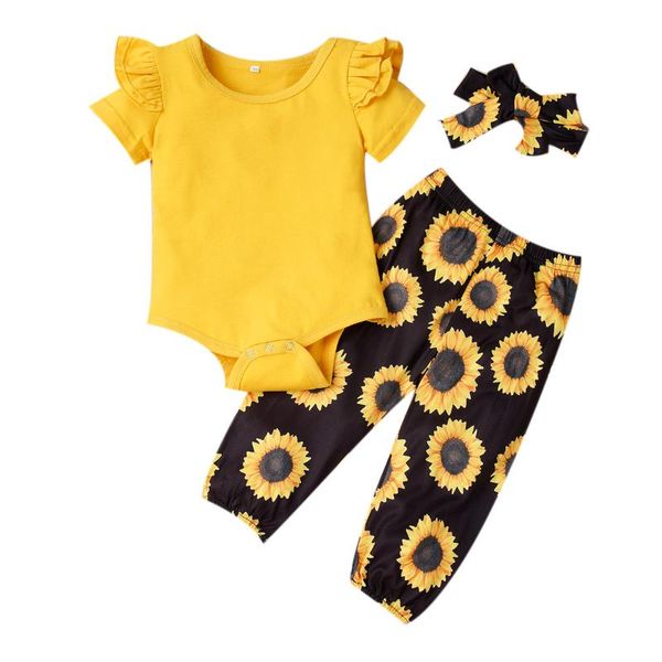 pudcoco 3 pcs baby girls newborn infant bodysuit romper + sunflower printed pants trousers+headband 0-12m clothing sets outfits, White
pudcoco 3 pcs baby girls newborn infant bodysuit romper + sunflower printed pants trousers+headband 0-12m clothing sets outfits, White