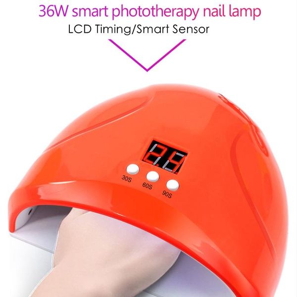 36w smart sensing nail lamp uv led lamp nails for manicure gel polish nail dryer sun light 30s/60s/90s timer uv lamps for nails
36w smart sensing nail lamp uv led lamp nails for manicure gel polish nail dryer sun light 30s/60s/90s timer uv lamps for nails