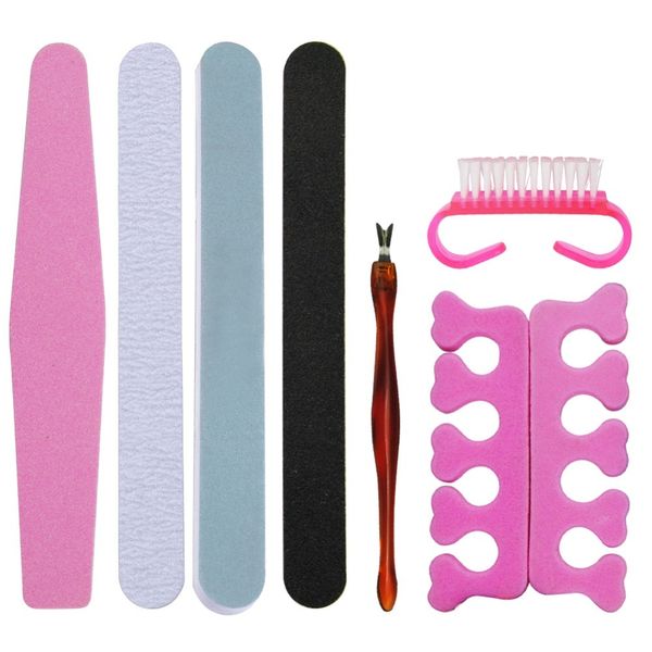 7pc pro manicure tools kit nail sanding buffer file polish dead skin fork tool clean brush accessories beauty tools
7pc pro manicure tools kit nail sanding buffer file polish dead skin fork tool clean brush accessories beauty tools