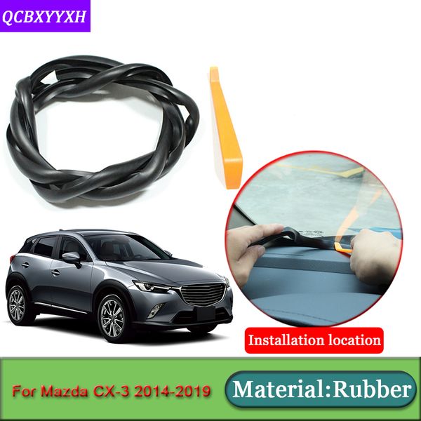 car-styling fit for cx-3 2014-2019 anti-noise soundproof dustproof car dashboard windshield sealing strips car accessories
car-styling fit for cx-3 2014-2019 anti-noise soundproof dustproof car dashboard windshield sealing strips car accessories