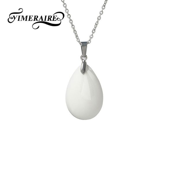 new white healthy smooth ceramic pendants necklaces for women water drop necklace elegant pendant wedding jewelry drop shipping, Silver
new white healthy smooth ceramic pendants necklaces for women water drop necklace elegant pendant wedding jewelry drop shipping, Silver