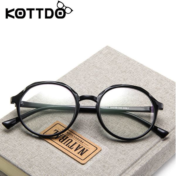kottdo fashion retro round eyeglasses frame women student literary clear pink eye glasses frame myopia men eyewear glasses, Black
kottdo fashion retro round eyeglasses frame women student literary clear pink eye glasses frame myopia men eyewear glasses, Black
