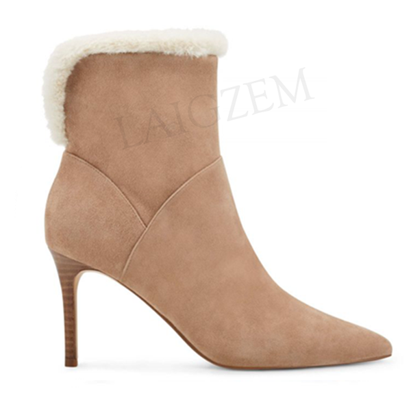 fashion women ankle boots faux suede heels side zip booties zapatos botas mujer ladies shoes woman big size 40 41 42 45, Black
fashion women ankle boots faux suede heels side zip booties zapatos botas mujer ladies shoes woman big size 40 41 42 45, Black