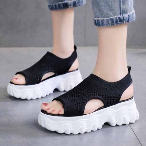 designers woman platform sandals mesh breathable casual chunky sandal 5cm high heeled wedges shoes for women pink 2020 summer, Black
designers woman platform sandals mesh breathable casual chunky sandal 5cm high heeled wedges shoes for women pink 2020 summer, Black