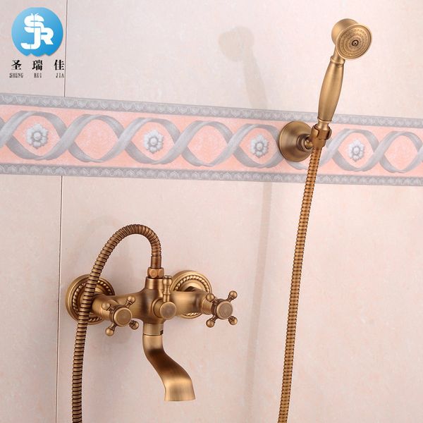 rui to fake something antique shower shower suit full copper and cold water tap hand spray spray restore ancient ways originality
rui to fake something antique shower shower suit full copper and cold water tap hand spray spray restore ancient ways originality