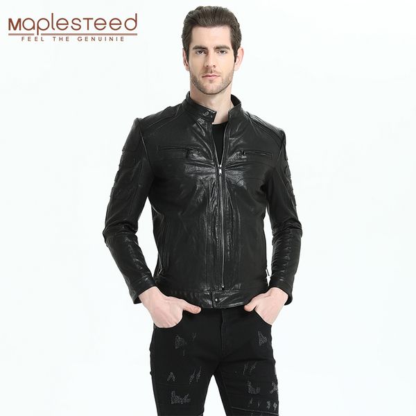 мужская кожаная куртка slim fit 100% дубленая овчина натуральная кожа куртки мягкий тонкий мальчик куртка весна осень m302, Black
мужская кожаная куртка slim fit 100% дубленая овчина натуральная кожа куртки мягкий тонкий мальчик куртка весна осень m302, Black