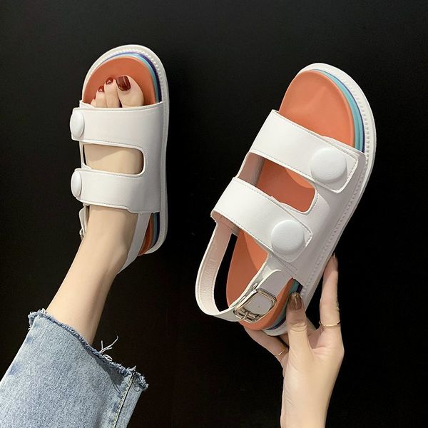 all-match 2020 summer muffins shoe clear heels beach sandal woman med female sandals sale of women's shoes espadrilles, Black
all-match 2020 summer muffins shoe clear heels beach sandal woman med female sandals sale of women's shoes espadrilles, Black