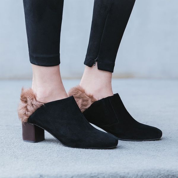 2019 spring new women pumps real fur lambswool kind suede square chunky block high heels ladies shoes office dress party, Black
2019 spring new women pumps real fur lambswool kind suede square chunky block high heels ladies shoes office dress party, Black