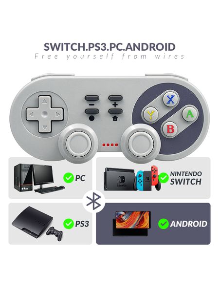 data frog bluetooth беспроводной контроллер для nintend коммутатор консоли ns приставкам для pubg вибрации геймпад для android / pc / ps3 
data frog bluetooth беспроводной контроллер для nintend коммутатор консоли ns приставкам для pubg вибрации геймпад для android / pc / ps3