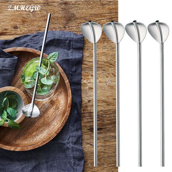 6 pcs stainless steel metal drinking straw reusable straws cocktail spoons set eco-friendly spoons straws filtered party supply
6 pcs stainless steel metal drinking straw reusable straws cocktail spoons set eco-friendly spoons straws filtered party supply