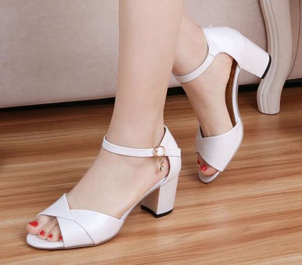 sandals female summer with 2019 new rhinestone word buckle slope with wild women's shoes fish mouth high heels, Black
sandals female summer with 2019 new rhinestone word buckle slope with wild women's shoes fish mouth high heels, Black