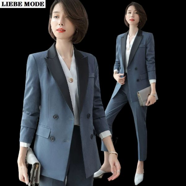 ровный зеленый серый черный брючный костюм равномерное куртка blazer set бизнес две пьесы костюм женщины офис дамы 2020 осень зима, White;black
ровный зеленый серый черный брючный костюм равномерное куртка blazer set бизнес две пьесы костюм женщины офис дамы 2020 осень зима, White;black
