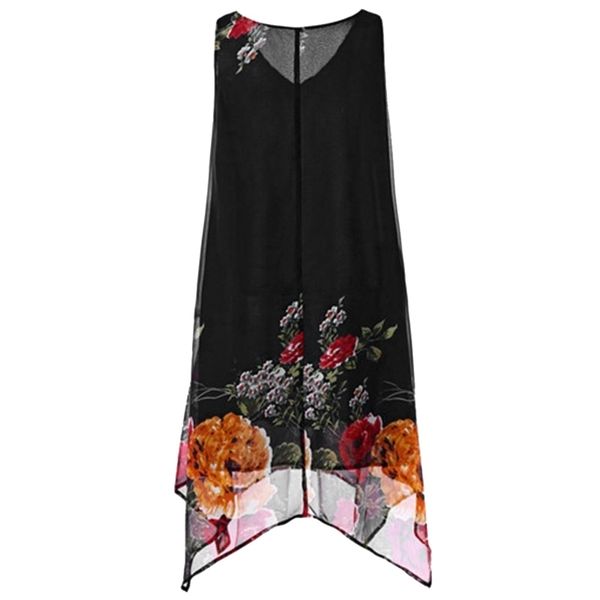 women designer clothes womens dresses summer dress women floral print dress sleeveless boho style short casual irregular hem vestido, Black;gray
women designer clothes womens dresses summer dress women floral print dress sleeveless boho style short casual irregular hem vestido, Black;gray