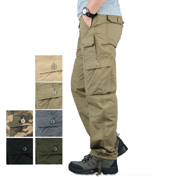 brand spring winter tactical pants men casual camo man trousers long cotton khaki cargo pants men pantalones hombres, Black
brand spring winter tactical pants men casual camo man trousers long cotton khaki cargo pants men pantalones hombres, Black