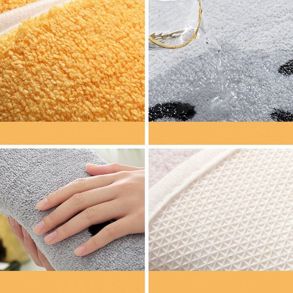 new-household comfort carpet cartoon pattern bathroom non-slip mat kitchen absorbent pad
new-household comfort carpet cartoon pattern bathroom non-slip mat kitchen absorbent pad