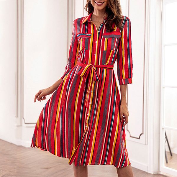 autumn party dress women clothes 2018 elegant print striped ladies shirt dresses winter vintage dress vestidos, Black;gray
autumn party dress women clothes 2018 elegant print striped ladies shirt dresses winter vintage dress vestidos, Black;gray