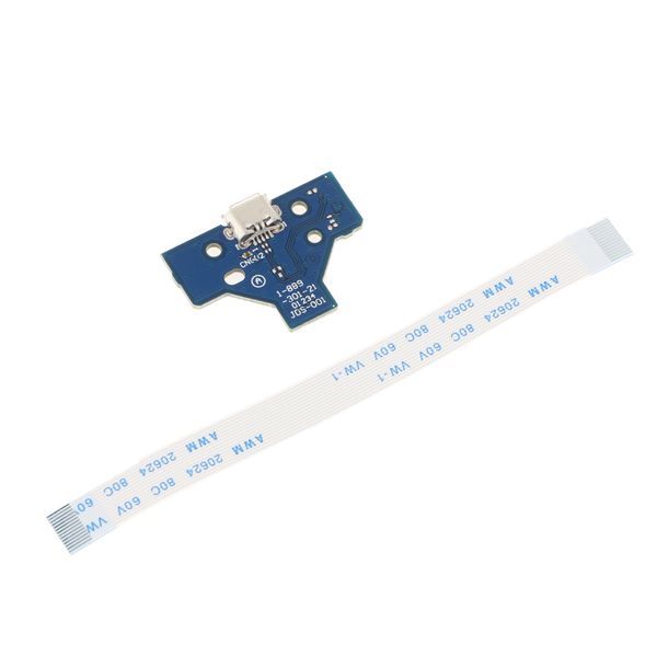 Usb Charging Port Socket Circuit Board Jds-001 Connector +14pin Cable For Sony-ps4