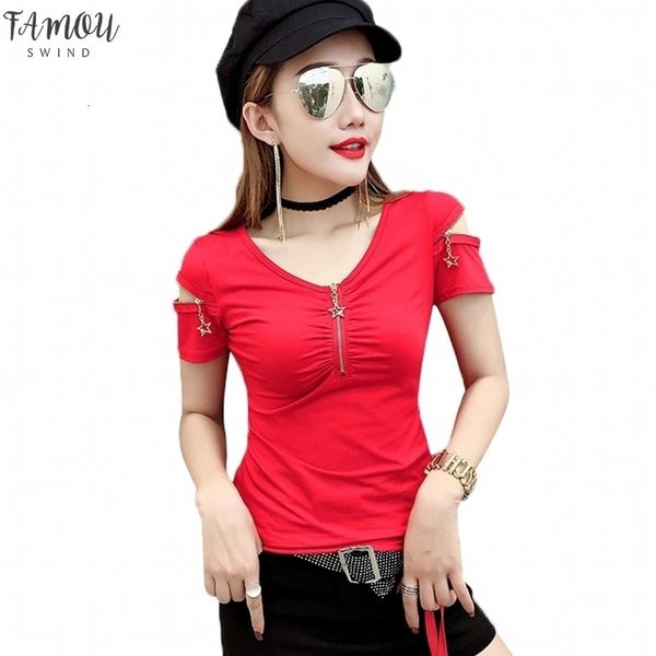 fashion star zipper v neck tshirt 2020 new summer women short sleeve patchwork hollow out shirt camiseta t94106l, White
fashion star zipper v neck tshirt 2020 new summer women short sleeve patchwork hollow out shirt camiseta t94106l, White