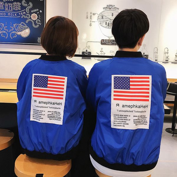 two side wear baseball jackets men and women 2019 new fashion tracksuit casual jacket coat men hip hop streetwear couple wear y, Black;brown
two side wear baseball jackets men and women 2019 new fashion tracksuit casual jacket coat men hip hop streetwear couple wear y, Black;brown