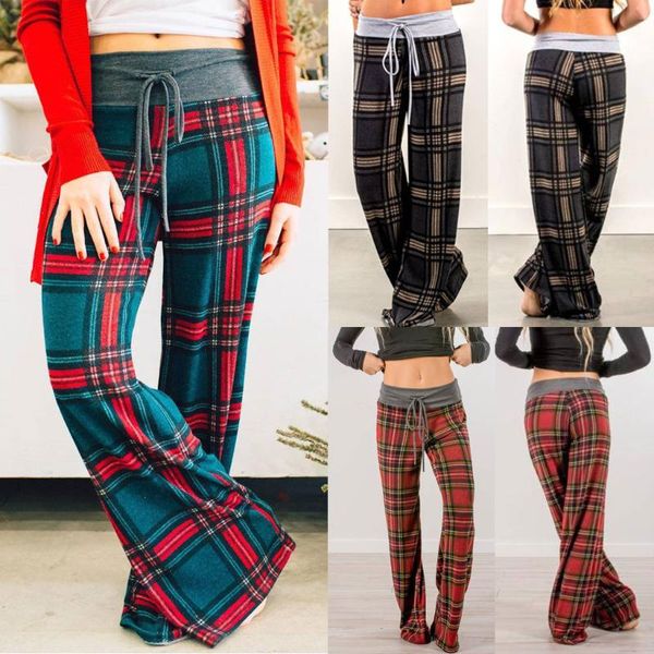 women fashion spring and summer polyester plaid floral trousers ladies autumn casual wide legs trousers pants h4, Black;white
women fashion spring and summer polyester plaid floral trousers ladies autumn casual wide legs trousers pants h4, Black;white