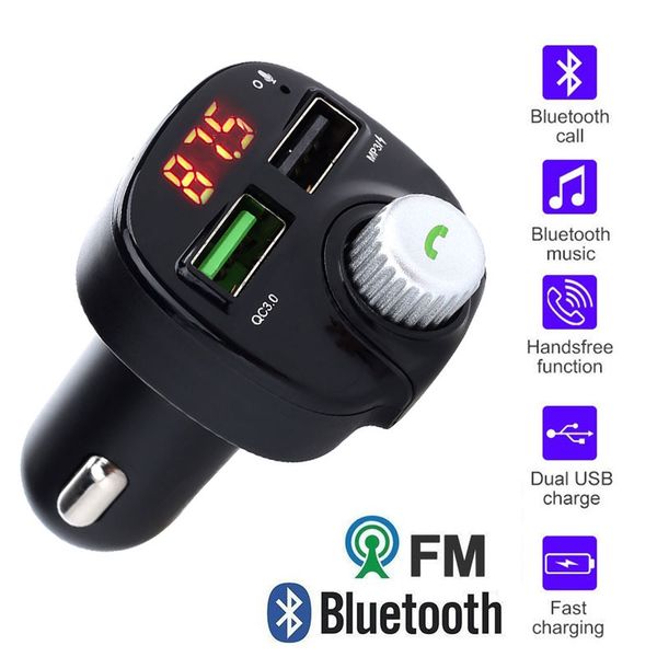 qc 3.0 3.1a handsdual usb portable music fm transmitter smart car charger stereo
qc 3.0 3.1a handsdual usb portable music fm transmitter smart car charger stereo
