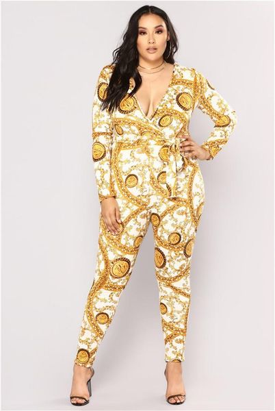 jumpsuirs floral print v neck long sleeve night club female clothing fashion style casual apparel womens summer designer, Black;white
jumpsuirs floral print v neck long sleeve night club female clothing fashion style casual apparel womens summer designer, Black;white