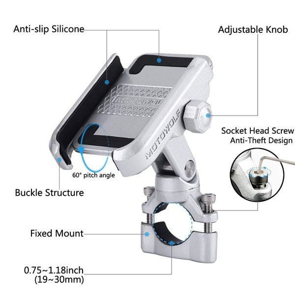 universal motorcycle bike scooter atv 19-30mm handlebar rearview mirror mobile phone holder stand mount bracket usb port charger
universal motorcycle bike scooter atv 19-30mm handlebar rearview mirror mobile phone holder stand mount bracket usb port charger