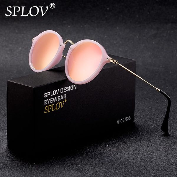 splov round polarized sunglasses for men women vintage coating mirrored sun glasses brand female eyewear, White;black
splov round polarized sunglasses for men women vintage coating mirrored sun glasses brand female eyewear, White;black