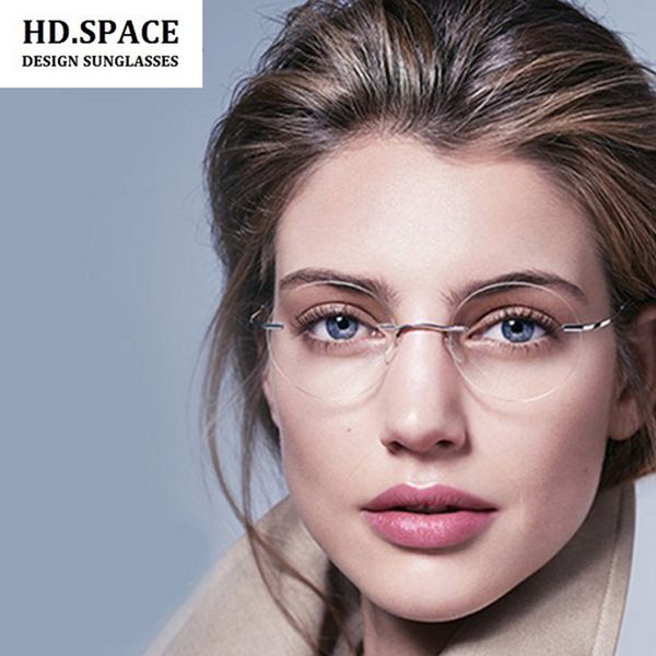 hd.space ultra-light round rimless optical frame men women titanium rimless glasses fram eyewear for prescription eyeglasses, Silver
hd.space ultra-light round rimless optical frame men women titanium rimless glasses fram eyewear for prescription eyeglasses, Silver