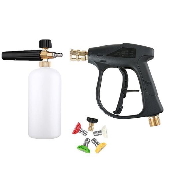 for car washer water gun cleaning tools,with5color nozzles m22 hose connector ,1l car washer jet adjustable snow foam lance 1/4
for car washer water gun cleaning tools,with5color nozzles m22 hose connector ,1l car washer jet adjustable snow foam lance 1/4