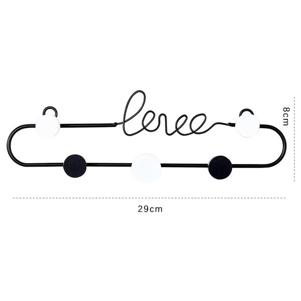 1 piece creative letters wall-mounted hooks hangers metal wall black gold solid wood iron art hooks rails
1 piece creative letters wall-mounted hooks hangers metal wall black gold solid wood iron art hooks rails