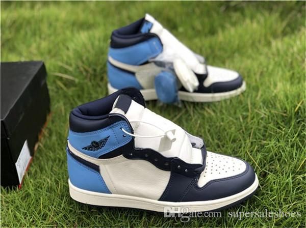 wholesale 1 high og sail obsidian university blue man basketball designer shoes new i unc leather fashion sneakers
wholesale 1 high og sail obsidian university blue man basketball designer shoes new i unc leather fashion sneakers