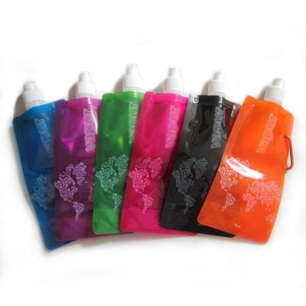 outdoor sports bottle 480ml portable folding plastic water bag for mountain climbing camping 1pcs
outdoor sports bottle 480ml portable folding plastic water bag for mountain climbing camping 1pcs