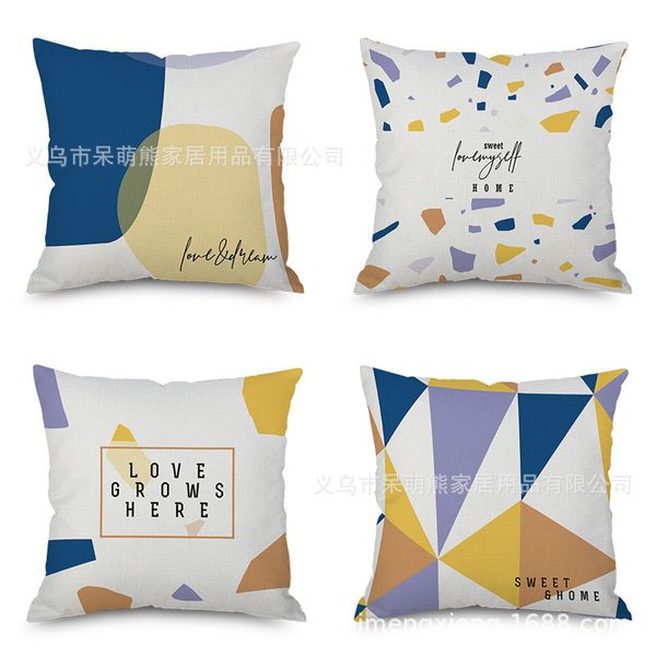 modern concise irregular geometry flax embrace pillow case imitate mabaozhen automobile sofa back cushion cushion pillow
modern concise irregular geometry flax embrace pillow case imitate mabaozhen automobile sofa back cushion cushion pillow