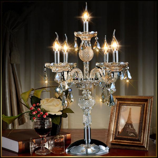 european fashion 5 lights candle crystal table lamp bedroom lamp cognic color e14 e12 k9 crystal deak table light home wedding decor
european fashion 5 lights candle crystal table lamp bedroom lamp cognic color e14 e12 k9 crystal deak table light home wedding decor
