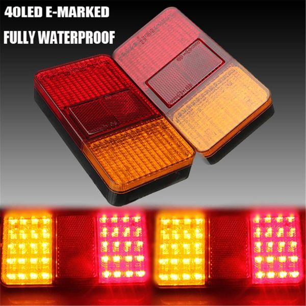 2x 12v 40led сзади световой индикатор стоп tall лампы taillight e11 одобрено для прицепы грузовики утес лодки караваны etc
2x 12v 40led сзади световой индикатор стоп tall лампы taillight e11 одобрено для прицепы грузовики утес лодки караваны etc