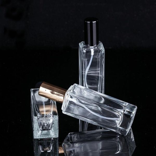 wholesale 30ml square empty atomizer spray perfume glass bottles clear pump spray bottle with black gold silver cap
wholesale 30ml square empty atomizer spray perfume glass bottles clear pump spray bottle with black gold silver cap