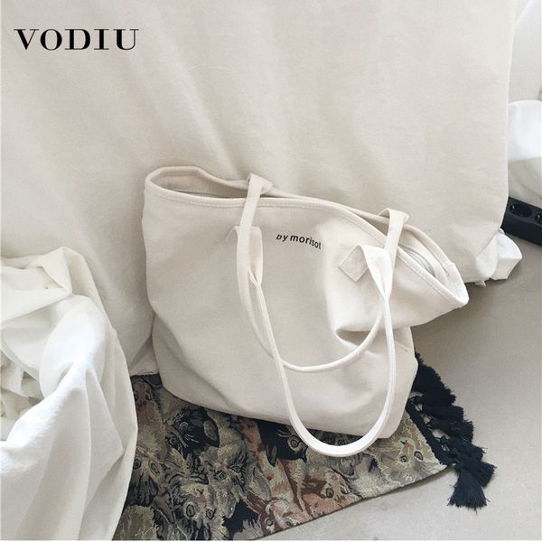 large capacity women shoulder bag canvas handbags casual tote simple canvas ladies totes big women bags