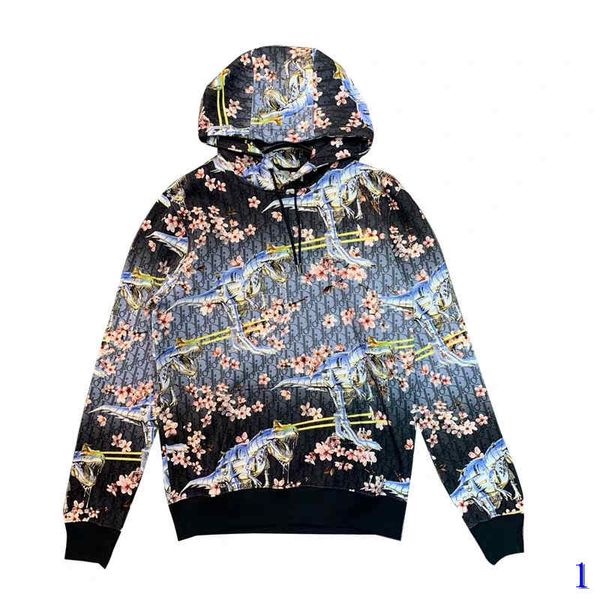 mens designer jackets hooded with dinosaur print cherry flower brand coat hoodie zipper pocket men women luxury jacket windbreaker1, Black;brown
mens designer jackets hooded with dinosaur print cherry flower brand coat hoodie zipper pocket men women luxury jacket windbreaker1, Black;brown