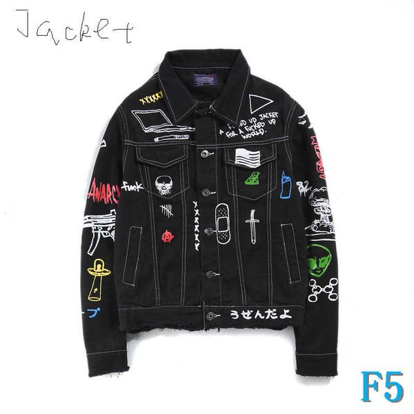 brand mens jeans jackets men streets doodle denim coat male motorbike jeans coat jackets asian size men clothingf5, Black;brown
brand mens jeans jackets men streets doodle denim coat male motorbike jeans coat jackets asian size men clothingf5, Black;brown