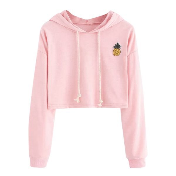 saace women's hoodie appliques pinapple sweatshirt long sleeve pullover blouse polyester casual sport sweatshirt august 7, Black
saace women's hoodie appliques pinapple sweatshirt long sleeve pullover blouse polyester casual sport sweatshirt august 7, Black