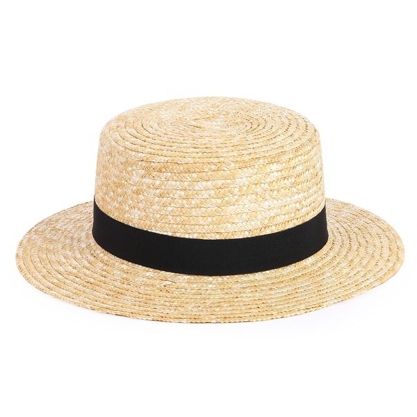 holiday beach uv protection summer fashion boater wide brim travel sailor sunproof casual straw hat, Blue;gray
holiday beach uv protection summer fashion boater wide brim travel sailor sunproof casual straw hat, Blue;gray